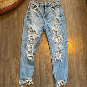 America eagle ripped jeans